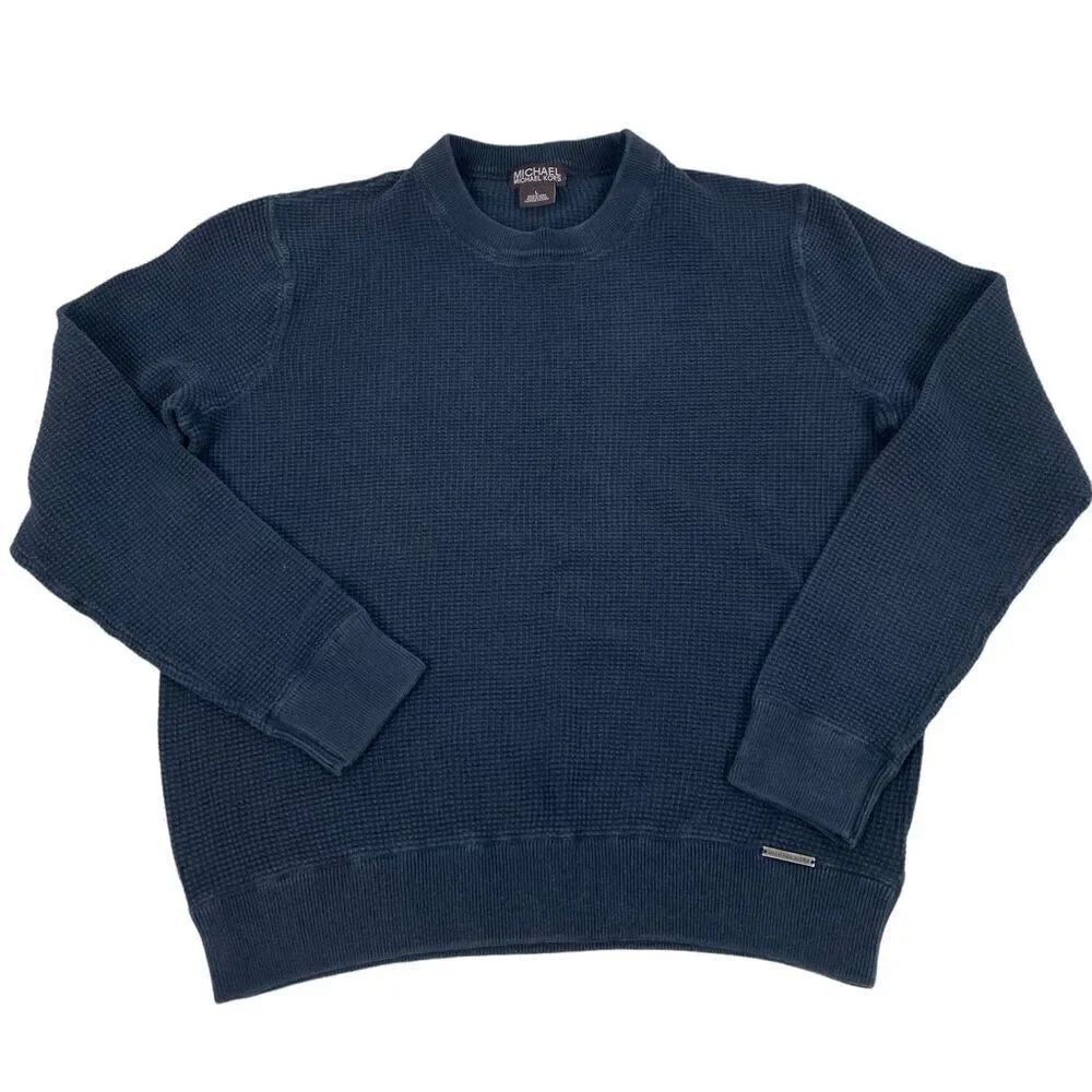 MICHAEL Michael Kors Men's Waffle Knit Shirt size Large